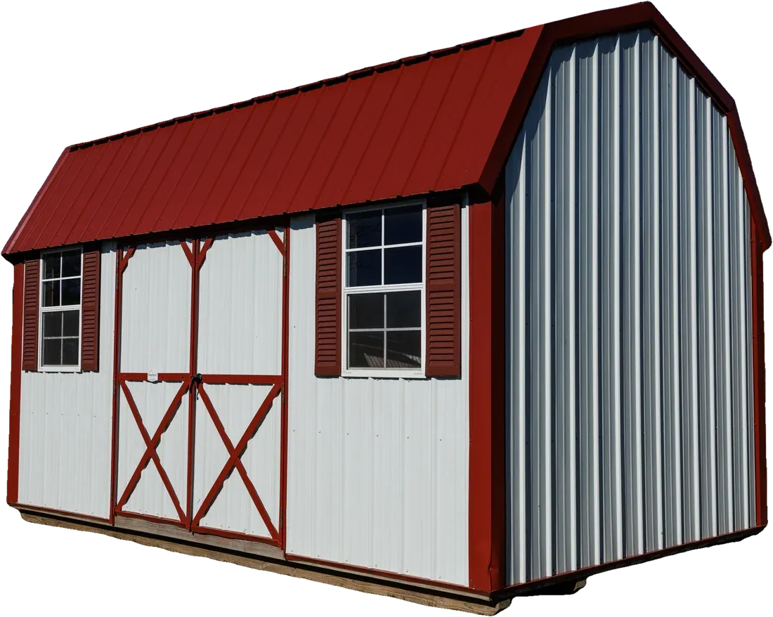 Lofted Garden Barn, shown without its background